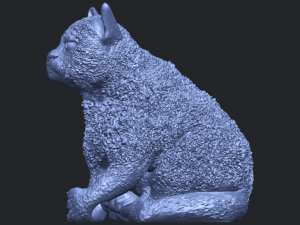 cat 02 3D 프린트 모델