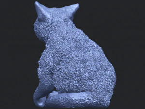 猫02 3D 打印模型