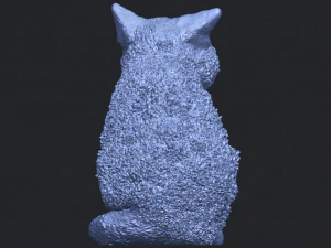 猫02 3D 打印模型