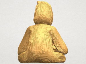 chimpanzee 3Dプリントモデル