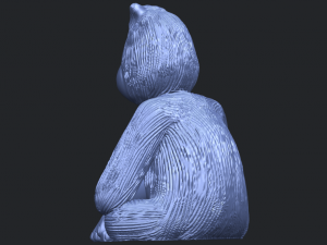 chimpanzee 3Dプリントモデル