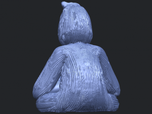 chimpanzee 3Dプリントモデル