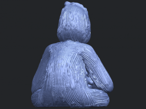 chimpanzee 3Dプリントモデル