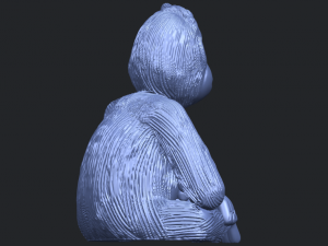 chimpanzee 3Dプリントモデル
