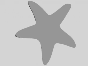 estrella de mar 01 Modelo de impresión 3D
