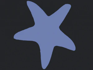 estrella de mar 01 Modelo de impresión 3D
