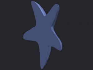 starfish 01 3D-printmodel