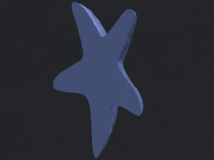 estrella de mar 01 Modelo de impresión 3D