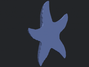 starfish 03 Model do druku 3D
