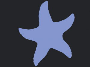 starfish 03 Model do druku 3D