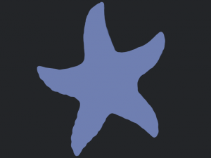 starfish 03 Model do druku 3D