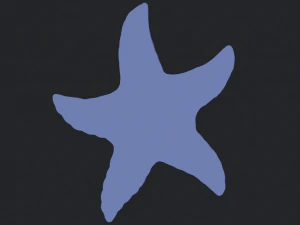starfish 03 3D Print Model
