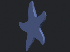 starfish 03 Model do druku 3D