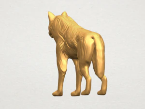 wolf 3D Print Model