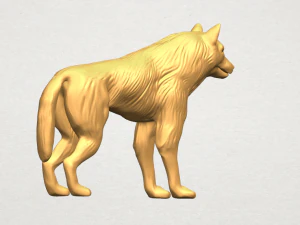 wolf 3D Print Model