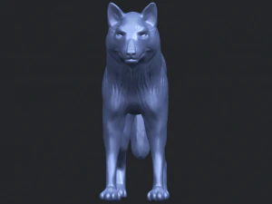 wolf 3D Print Model
