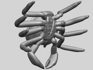 crab Modelo de Impressão 3D