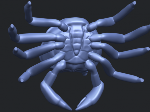 crab Modelo de Impressão 3D