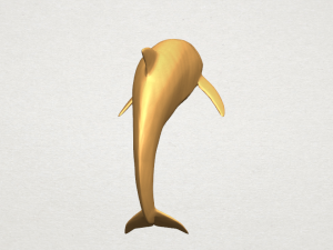dolphin 03 3Dプリントモデル