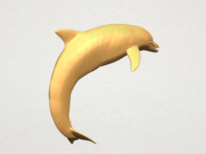 dolphin 03 3Dプリントモデル