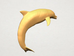 dolphin 03 3D Print Model