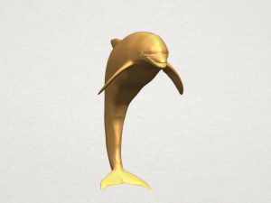 dolphin 03 3Dプリントモデル