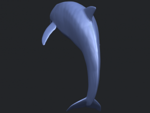 dolphin 03 3Dプリントモデル