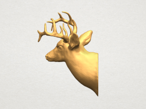 deer head 3Dプリントモデル