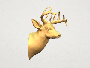 deer head 3D Print Model