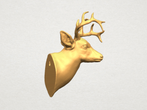 deer head 3Dプリントモデル