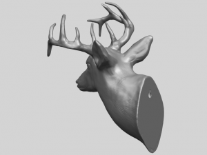 deer head 3Dプリントモデル