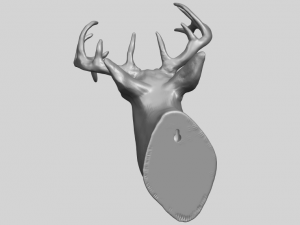 deer head 3Dプリントモデル