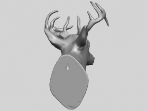 deer head 3Dプリントモデル