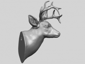 deer head 3Dプリントモデル
