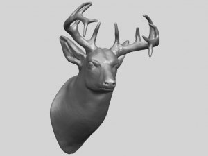 deer head 3Dプリントモデル