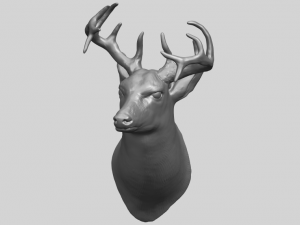 deer head 3Dプリントモデル