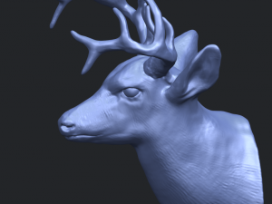deer head 3Dプリントモデル