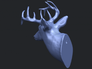 deer head 3Dプリントモデル