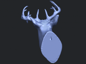 deer head 3Dプリントモデル