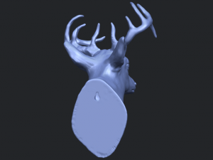 deer head 3Dプリントモデル