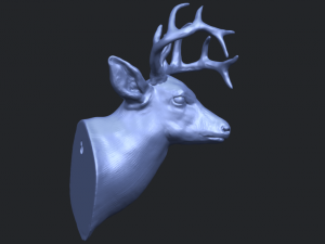 deer head 3Dプリントモデル