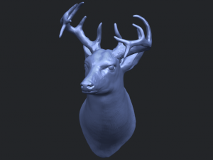 deer head 3Dプリントモデル