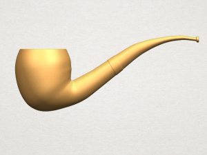 tobacco pipe 3D Print Model