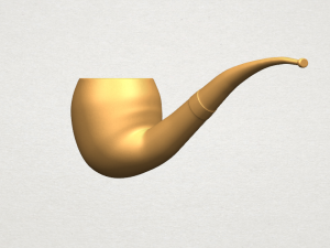 tobacco pipe 3Dプリントモデル