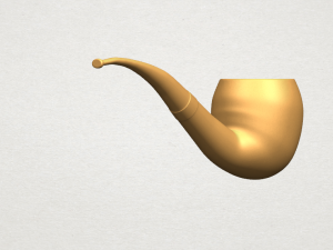tobacco pipe 3Dプリントモデル