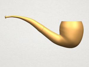 tobacco pipe 3Dプリントモデル