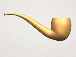 tobacco pipe 3D Print Model