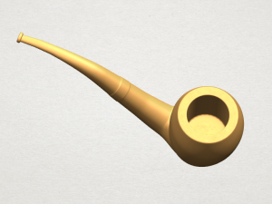 tobacco pipe 3Dプリントモデル
