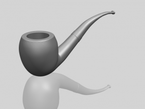 tobacco pipe 3Dプリントモデル