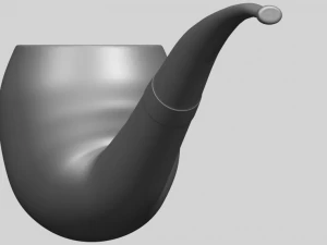 tobacco pipe 3D Print Model